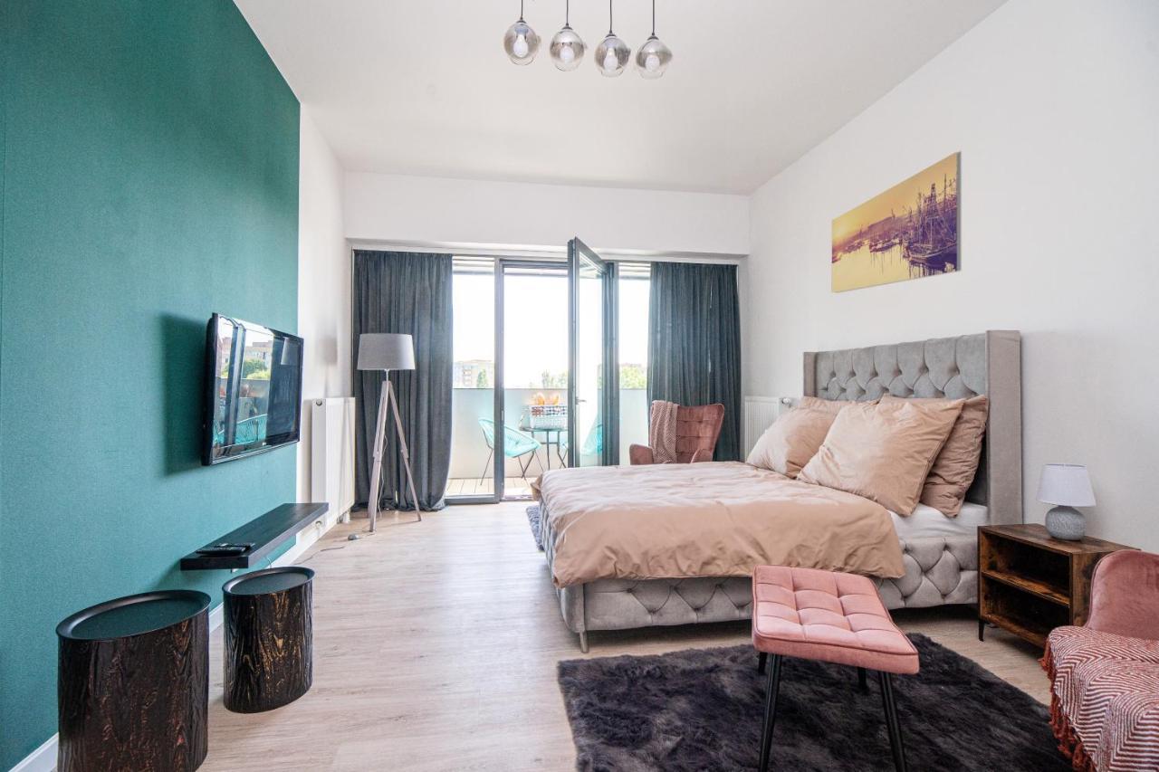 Hanza Tower Luxury Estetino Exterior foto
